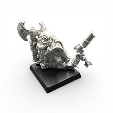Zwergenlord mit Pistole Warhammer Metall 6. Edition 2005