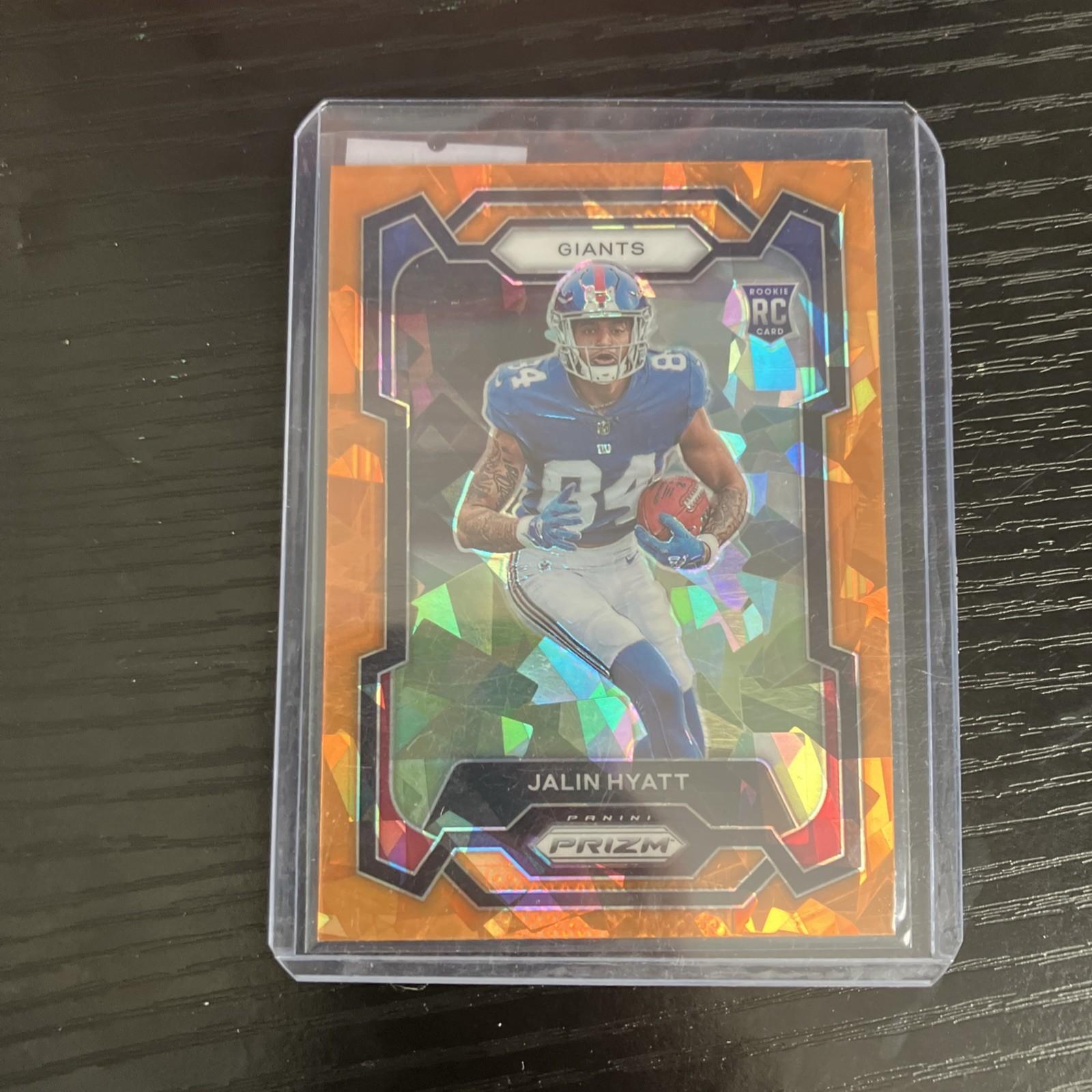 2023 Panini Prizm - Rookies Jalin Hyatt #378 Orange Ice Prizm (RC)