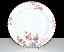 Spode Copeland Chelsea Garden ROUND PLATTER CHOP PLATE 12 5/8" Mustard Edge Exc!