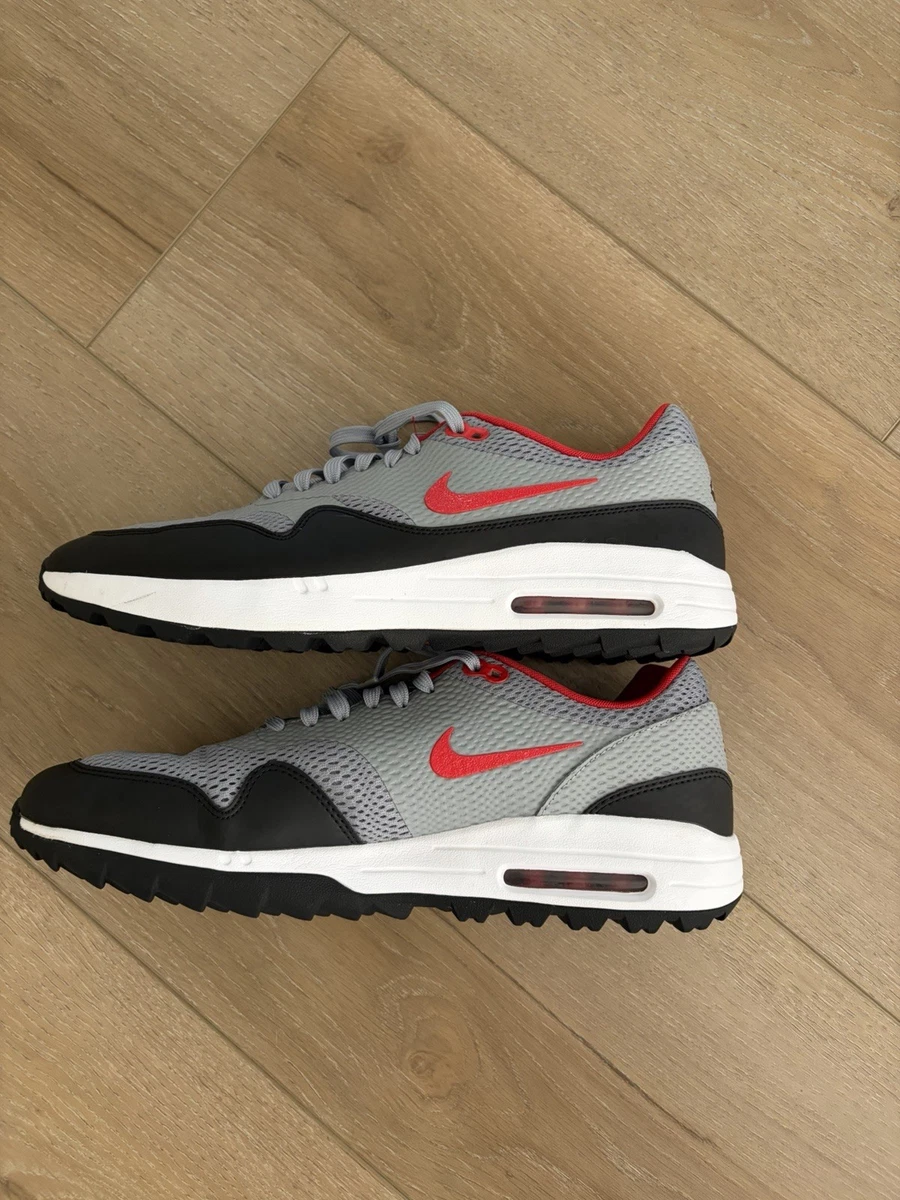 Las mejores ofertas en Nike Air Max 1 Golf Particle Grey Red | eBay