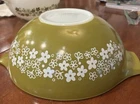 Spring Blossom Pyrex bowls.  3 qt and 2 qt.