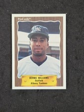 1990 Pro Cards baseball card #  1179 Bernie Williams ( VG to EX  )