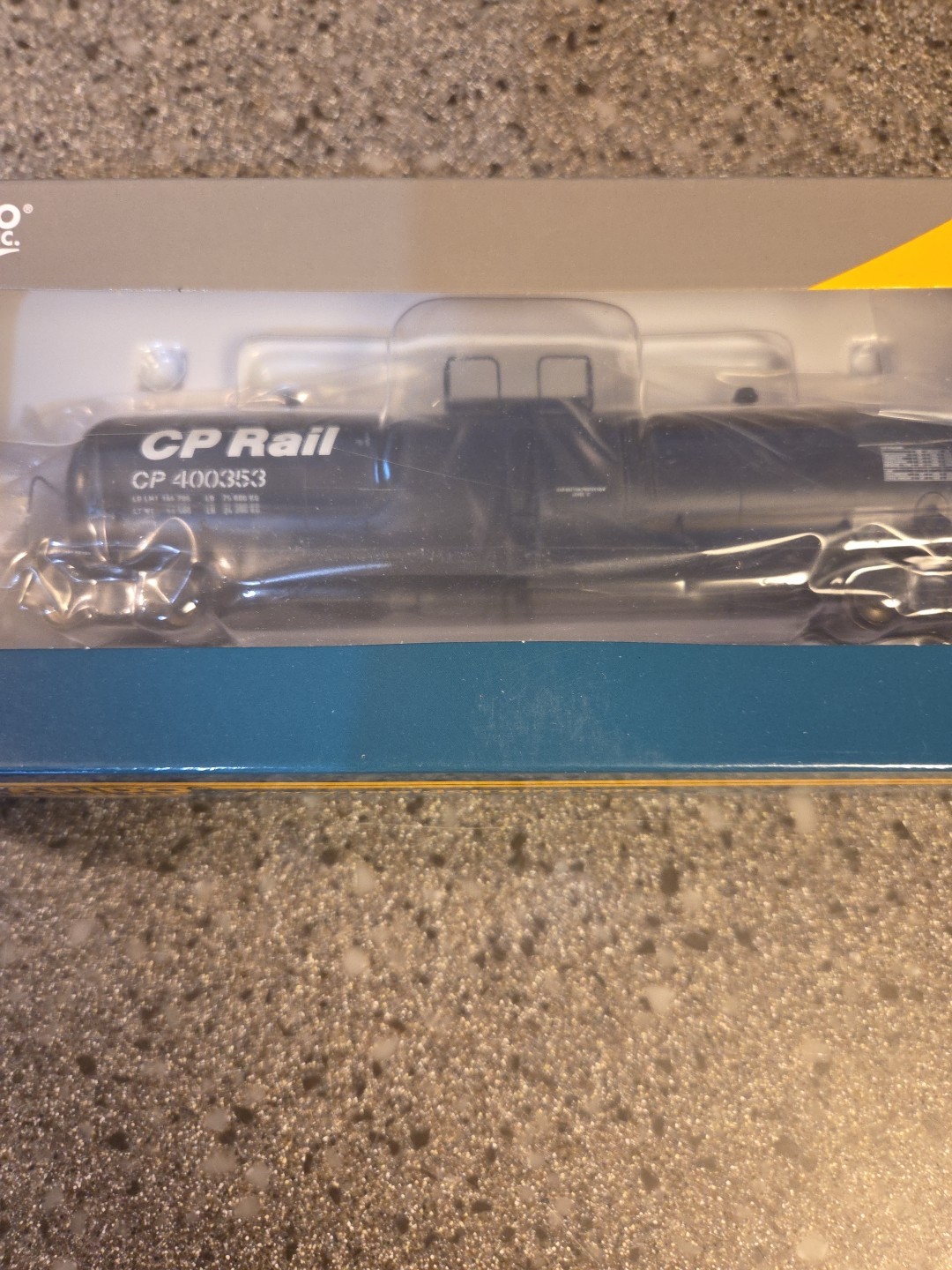 Rapido Trains Inc.  C.P. Rail# 400353. HO Tank Car- Brand New In Original Box