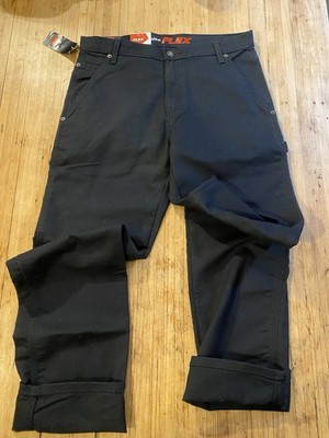Dickies Black Flex 2X Stronger Carpenter Pants NWT 32x34