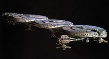 Battlestar Galactica Mining Ship 3D Resin Print 8.50"