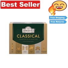 Classic Selection Black Tea Pack - 60  Foil Teabags, Sugar-Free
