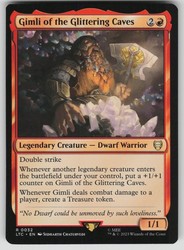 Gimli of the Glittering Caves (LTC) - Rare #32