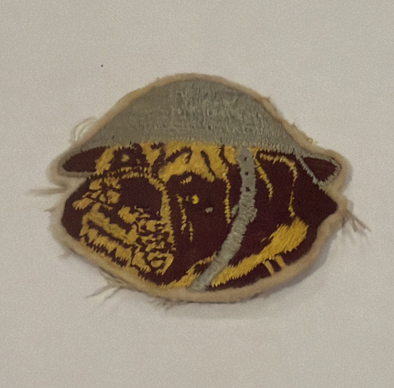 WW II USMC Marine Corps Bulldog Hard to Find Military Patch