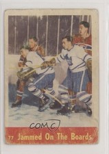 1955 Parkhurst Tod Sloan Parker MacDonald Doug Harvey Jean Beliveau #77 HOF 06x7