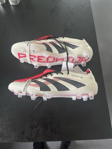 Fußballschuh Adidas Predator Elite FG Champagne Weiss Schwarz 44 2/3 - Bild 5 von 9