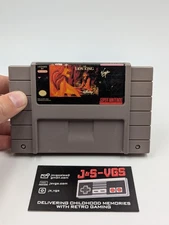 The Lion King SNES Cartridge Only – Tested – Authentic Super Nintendo Game
