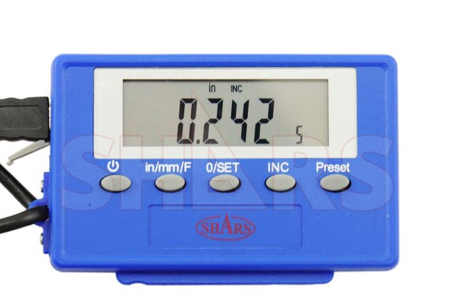 Sistema Dro Digitale Shars DRO Digitale 6" Con Display LCD - Scala Di Lettura Grande IP54, Per Tornio E Fresatrice Sistema Misurazione Shars 303-9270 - Foto 5