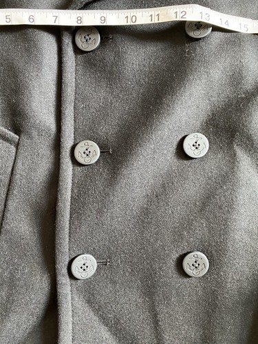 New with tags Michael Kors Pea Coat BLACK MST14049 Size Medium - Picture 4 of 10