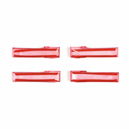 4× Red ABS Interior Door Handle Panel Cover Trim Kit For Toyota Tundra 2007-2020 - Picture 11 of 11