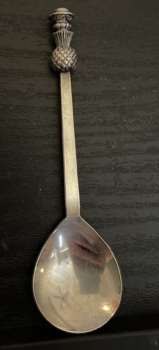WR Silver Spoon With Pineapple Marked WR SP 4.25” | eBay