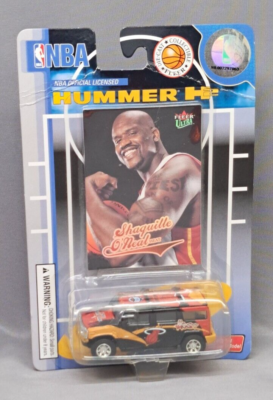 Shaquille O'Neal Miami Heat NBA 1:64 Scale Hummer H2 With Card
