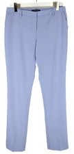 MARCIANO BY GUESS Regular Fit Trousers Women's EU 46 Classic Pleated Zip Blue