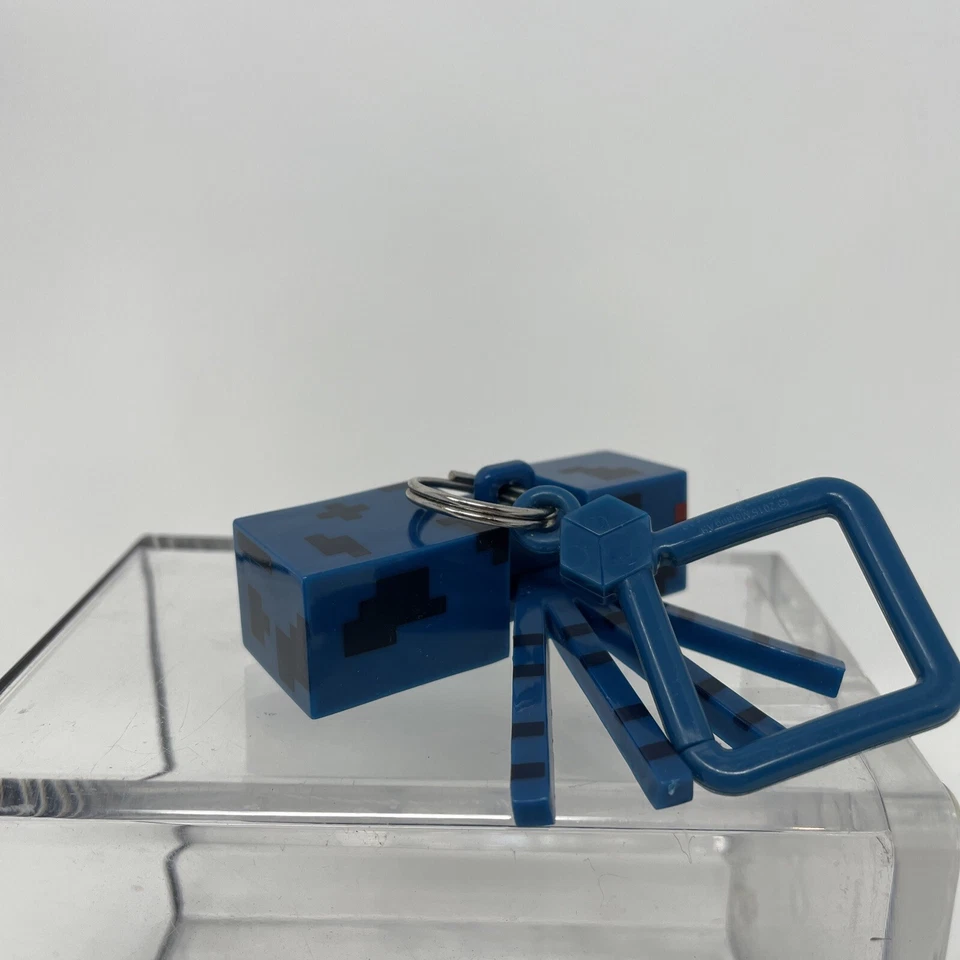Minecraft Blue Spider Keychain  - Image 4 of 4