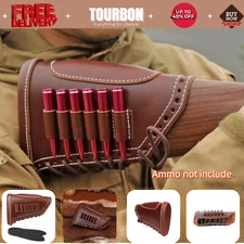 Tourbon Recoil Pad Rifle Cheek Rest Riser Gun Ammo Hold Buttstock Cover