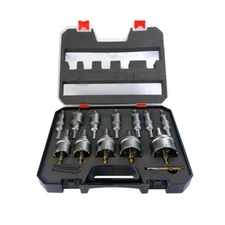 Tip Hole Saw Bits 16-50mm Hole Saw Cutter Set Carbide Hole Saw Kit Punching Tool