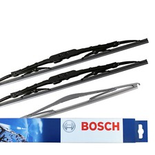 Fits Dodge Grand Caravan MPV Bosch Superplus Front & Rear Wiper Blades