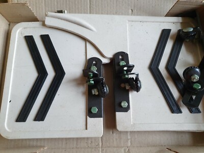 Mudflaps Ford Capri white mudflaps set NOS Wegu 