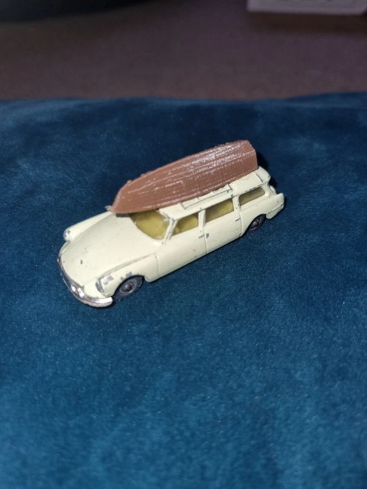 Husky models Citroen Safari Vintage 1960s reproduction boat BROWN