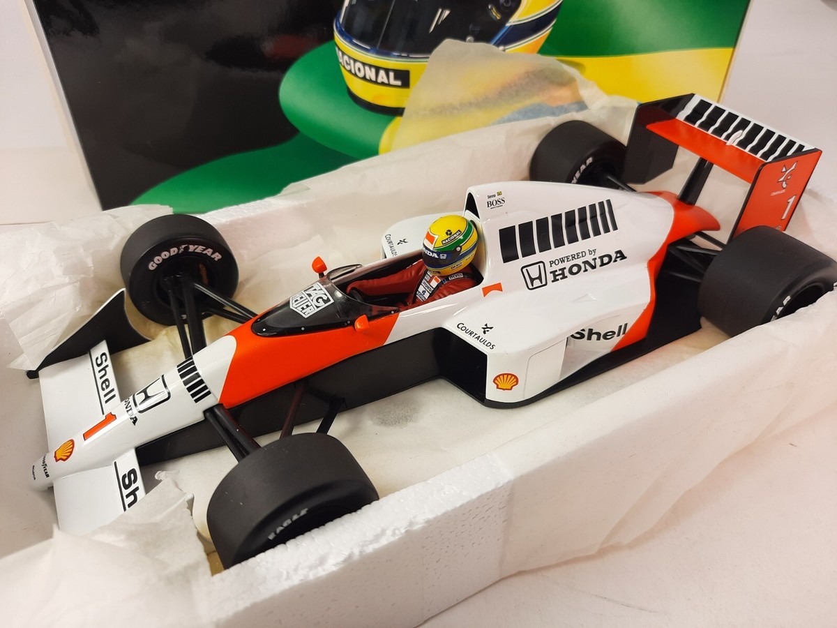 Minichamps McLaren Honda MP4/5 #1 Ayrton Senna 1989 1/18