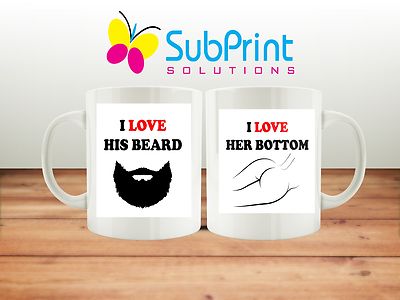 Valentinstag, Liebe, sein und ihr Bart & Boden Becher Set, Weihnachten, Geburtstagsgeschenk