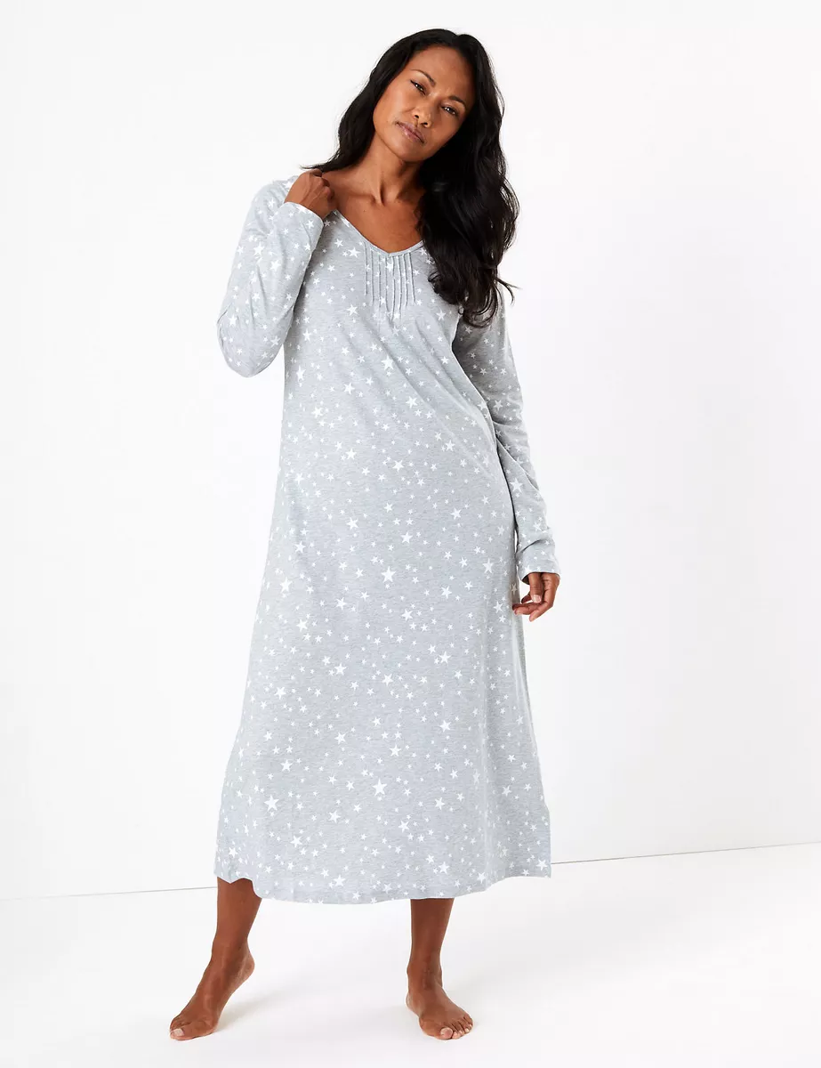 LADIES EX Marks Spencer COOL COMFORT COTTON MODAL STAR