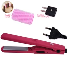 VS Vidal Sassoon Flat Iron Hair Straightener Mini Travel Dual Voltage 110-220 V
