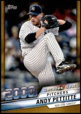 Andy Pettitte 2020 Topps Decades Best 5x7 Gold #DB-73 10/10 Yankees