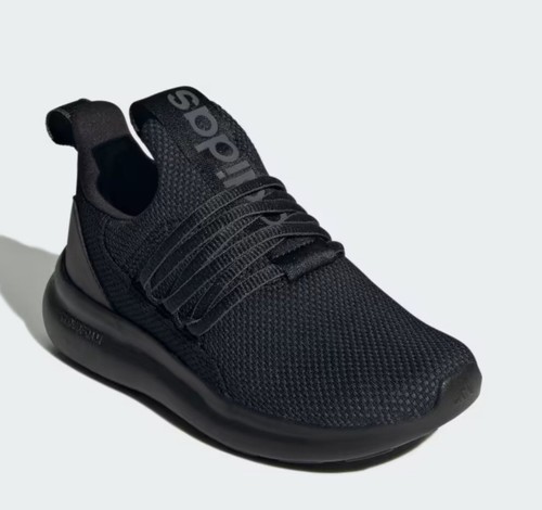 Adidas Kids LITE RACER ADAPT 7.0 SHOES KIDS IE6382 Black Size 13K New - Picture 4 of 8