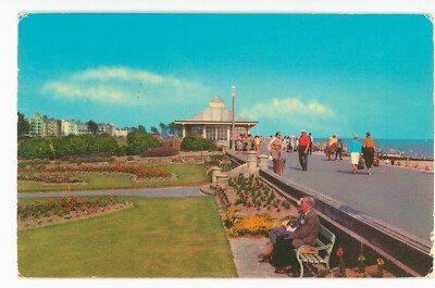 1970s Chrome Postcard Promenade Gardens Littlehampton Bognor Regis
