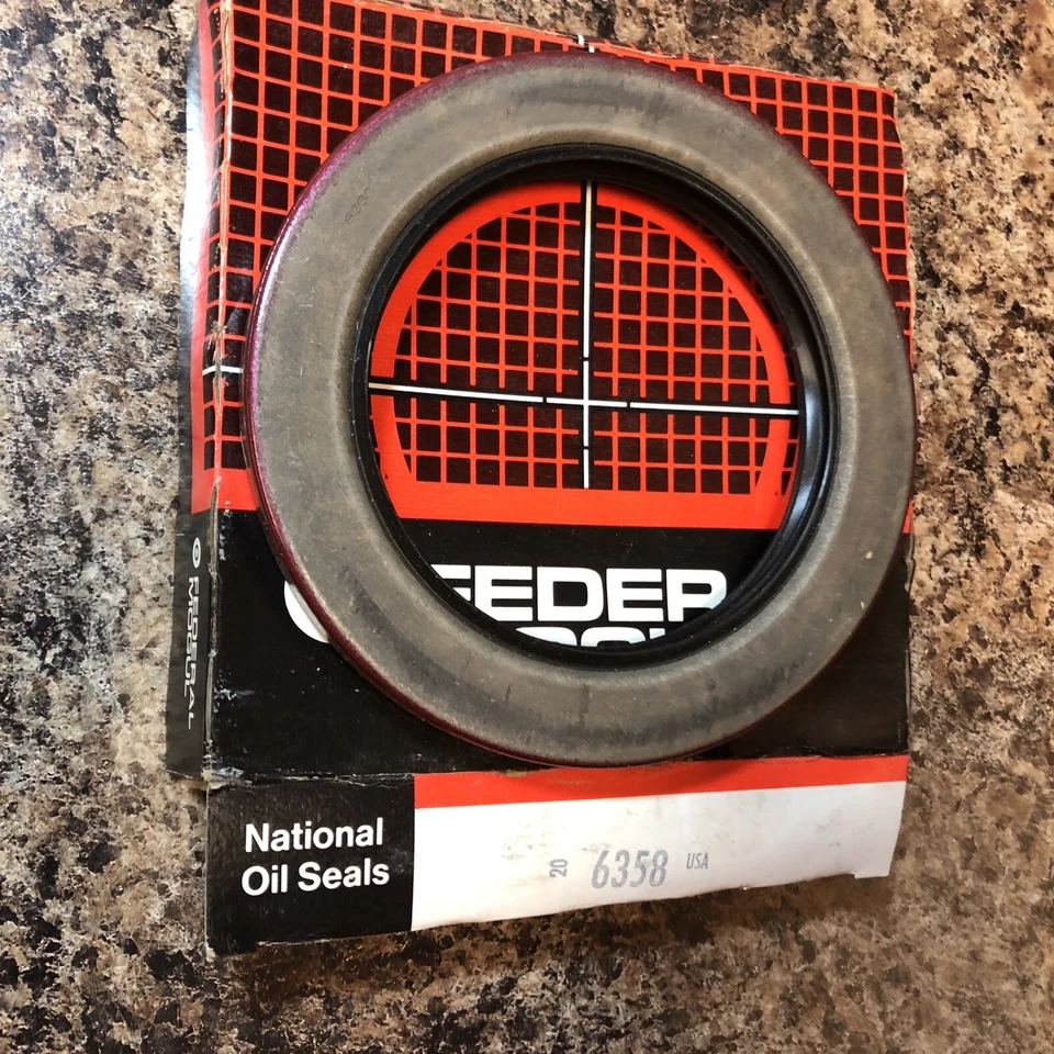 Sello de rueda Federal Mogul National 6358 para GM, camionetas Chevy 1954-2005 🇺🇸 Foto 3 de 4