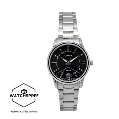 Casio Ladies' Standard Analog S.Steel Watch LTP1303D-1A LTP-1303D-1A