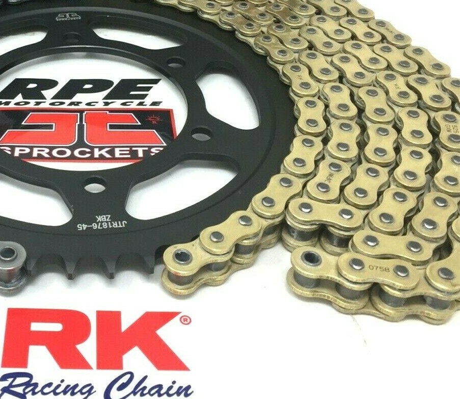 Suzuki DR650 19962020 RK Premium 520 Conversion XRing Chain and Sprockets Kit eBay