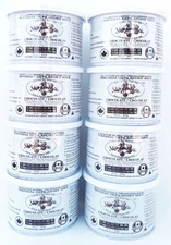 Sharonelle Natural Hair Removal Wax, CHOCOLATE for Sensitive Skin, 14 oz - 8 pcs