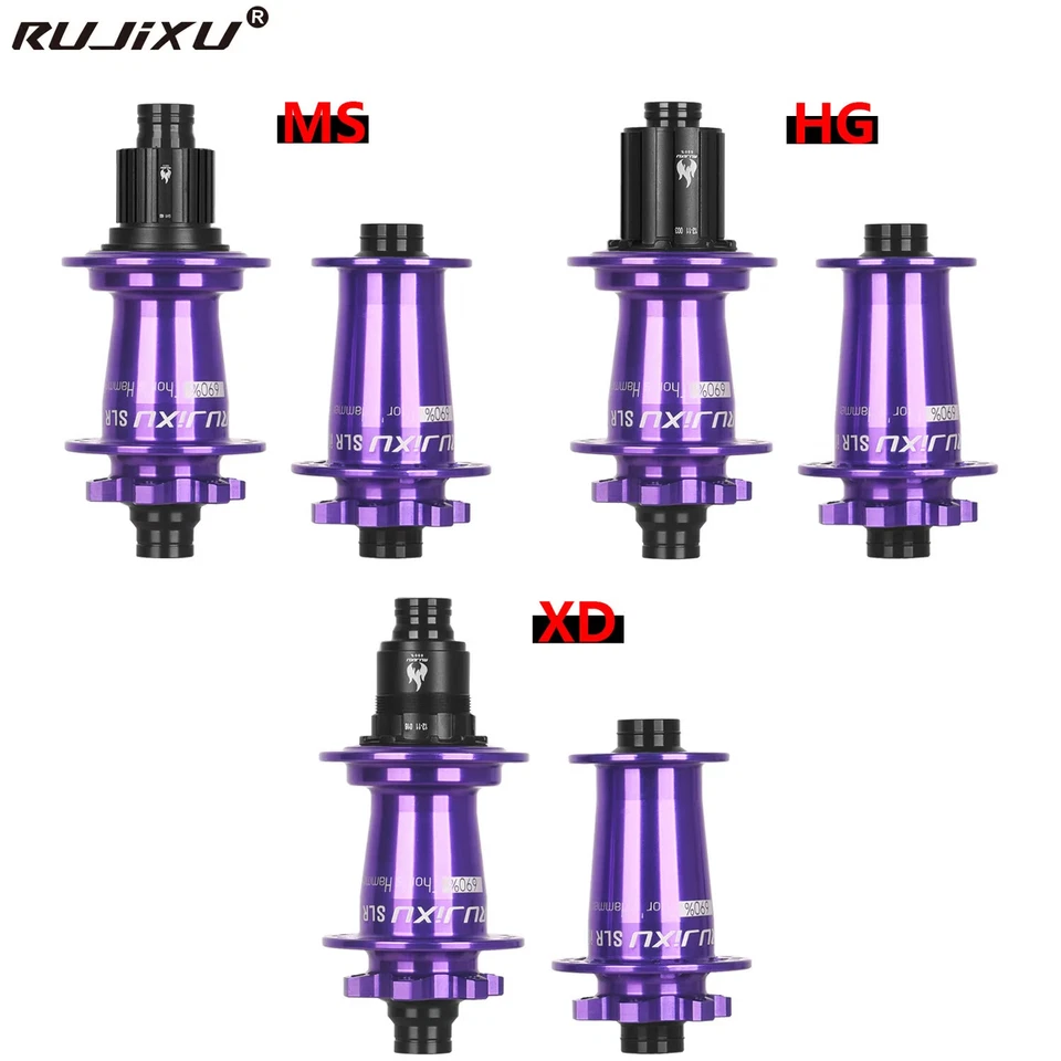 Mountain Bike Front Rear Hub 32Holes Disc Brake 7 Bearing 690 Click Hub HG XD MS - Image 4 of 4