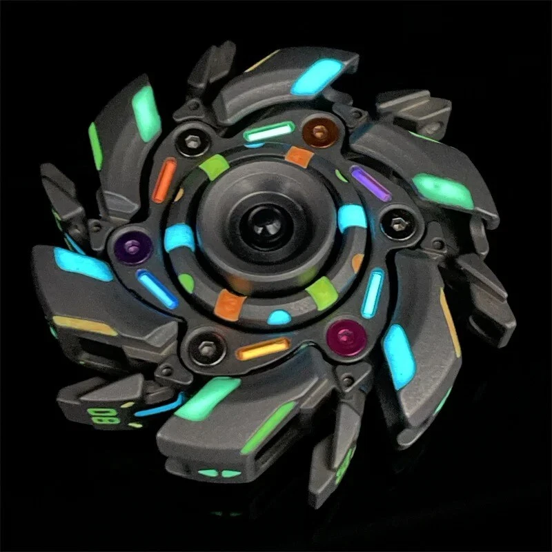 Nouveau Métal Wolf Motif Fidget Spinner Adulte Antistress Main Spinner  Fidget Stress Reliever Jouet Décompression Gyro Enfants Cadeau