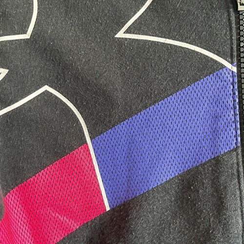 Under Armour Zip Up Hooded Sweatshirt Girls Large Black Cold Gear Activewear - Picture 7 of 11
