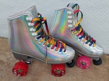 Jackson Vista Viper Evo Roller Skates w/ Pulse Outdoor Wheels Women's Size 6