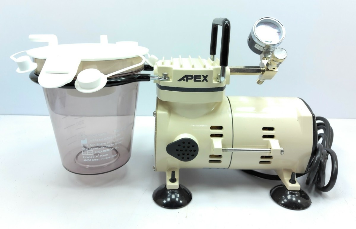 Apex VC-701 Nursing Suction Machine 60Hz Sputum Pump 110-120V AC 