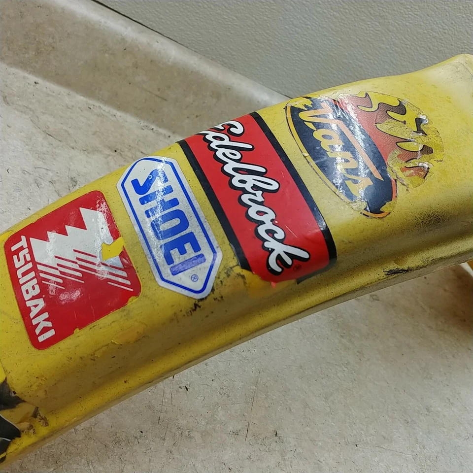 Guardabarros delantero original Suzuki PE175 PE250 RM100 RM125 RM250 RM400 AÑOS 70 ANX #ZD-188 Foto 3 de 4