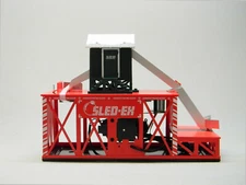LIONEL SLED-EX PRESENT CHUTE STATION BUILDING O GAUGE sledex train 2129080 NEW