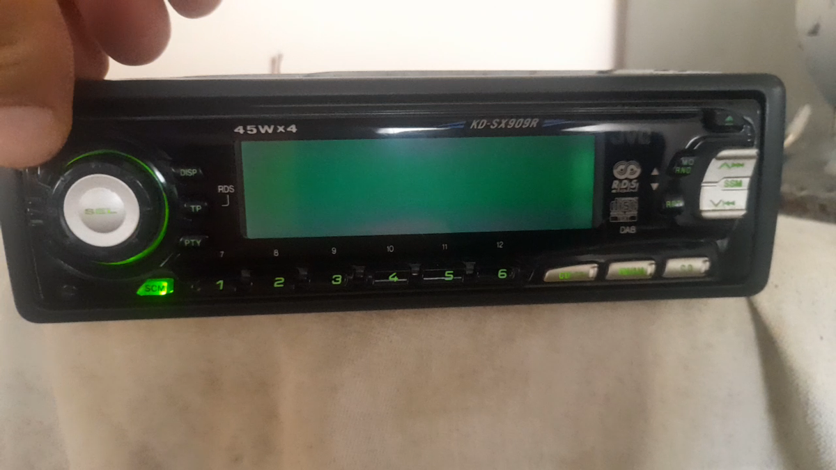 JVC KD-SX909R car stereo old school CD Receiver VW BMW Porsche | eBay
