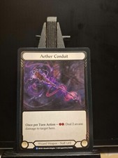 Flesh and Blood Tcg Aether Conduit 1st edition cold foil (near mint)