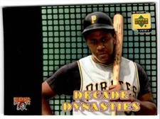 2001 Upper Deck Decade 1970's Dynasties Willie Stargell Pittsburgh Pirates #D3