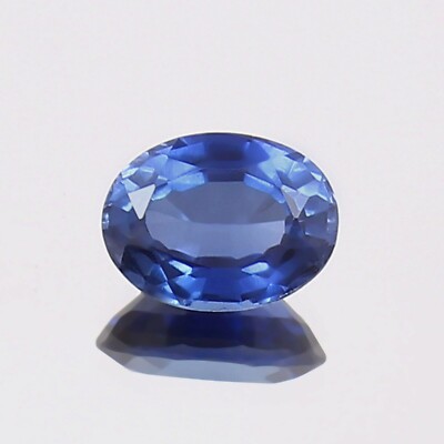 10x7 MM - AAA Natürlich Makellos Ceylon Blau Saphir Lose Oval Edelstein Schnitt