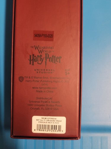 Harry Potter IVY Universal Studios Ollivanders Interactive Wand Wizarding World - Picture 4 of 10